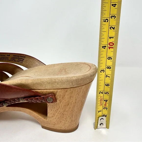 Dansko Tory Woven Leather Sandals Brown Size 38, US 7.5-8 - Picture 9 of 10